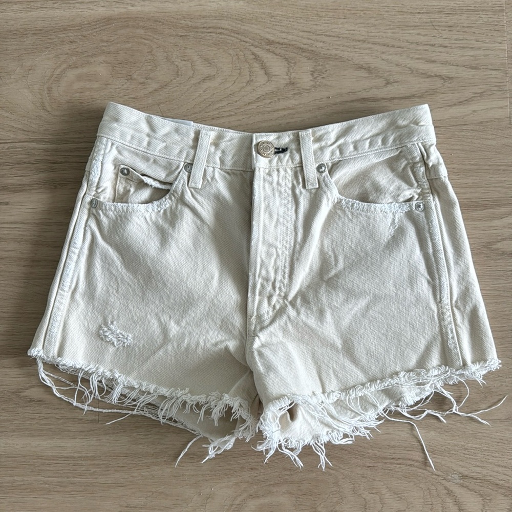 AMO LoverBoy Cut-off Denim Shorts